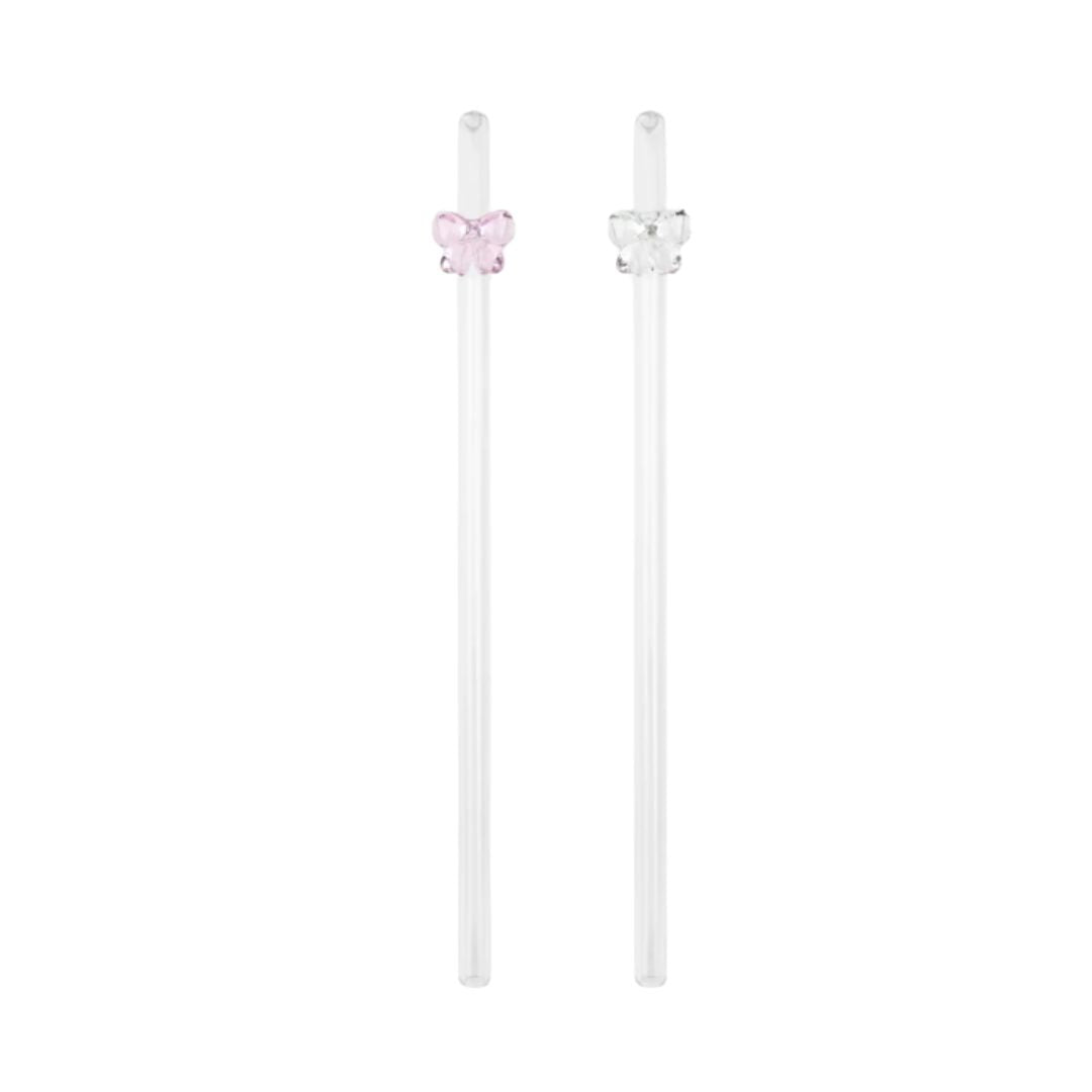 The Signature Bow Glass Straw (Pack of 2)