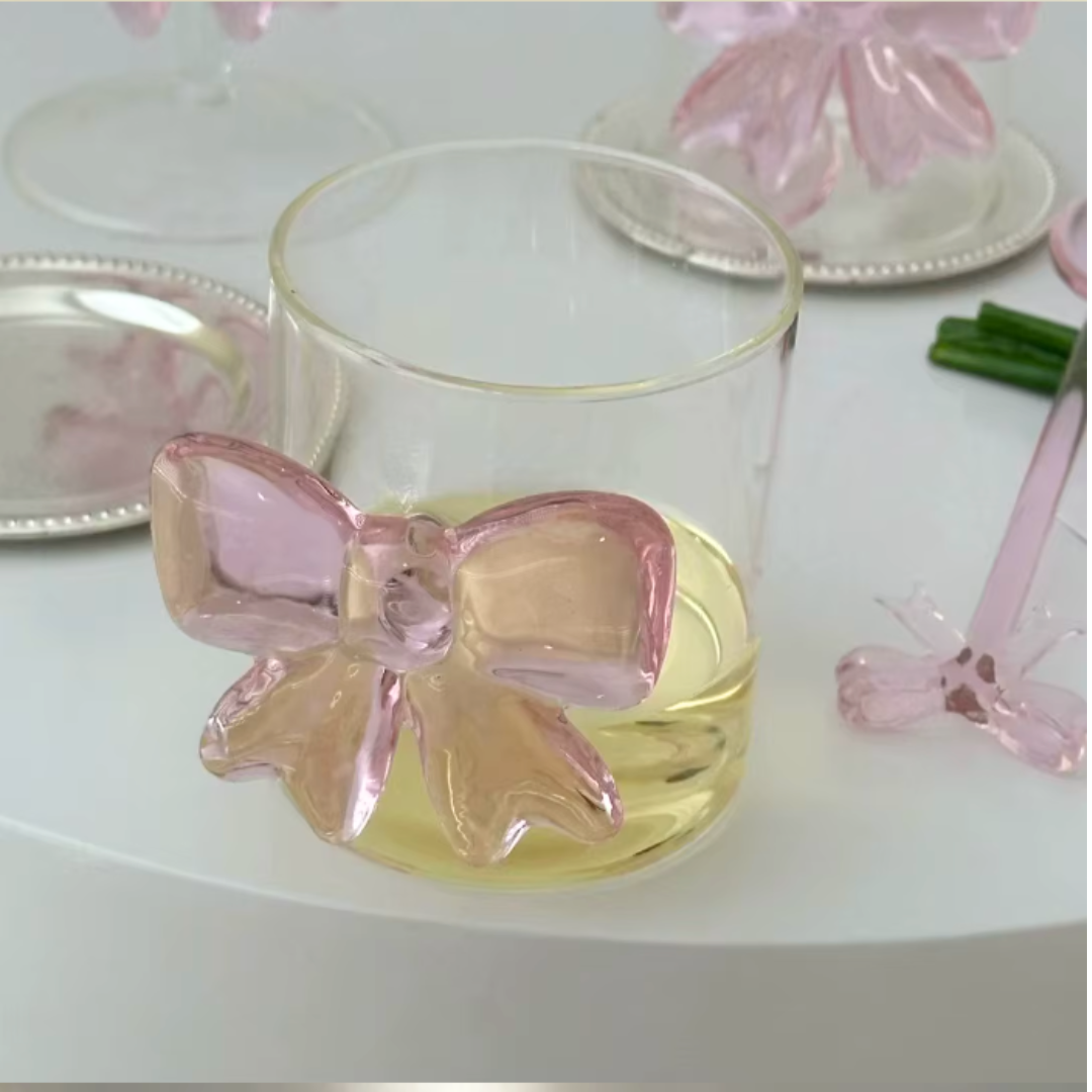 Bow Glass Tumbler (Set of 2)