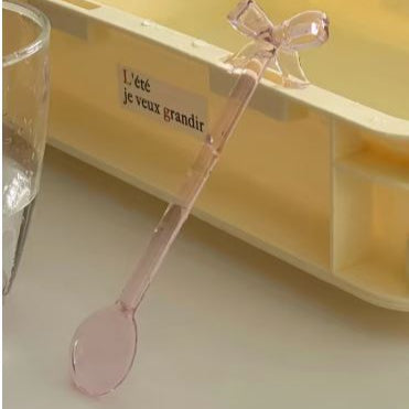 Bow Glass Spoon