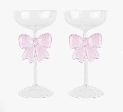 Bow Coupe Glass (Set of 2)